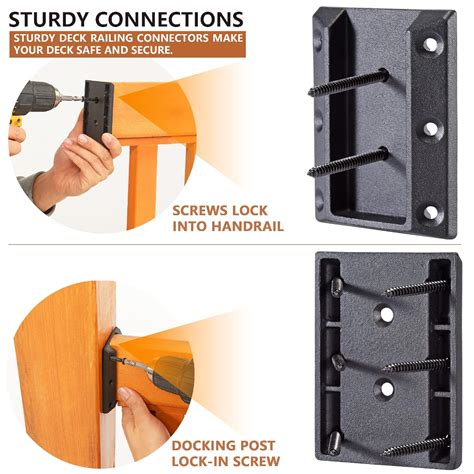 string metal for deck rail brackets|2x4 deck railing brackets.